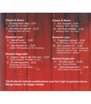 Slager Turnéen 2003 - 2013 - CD - BRUGT