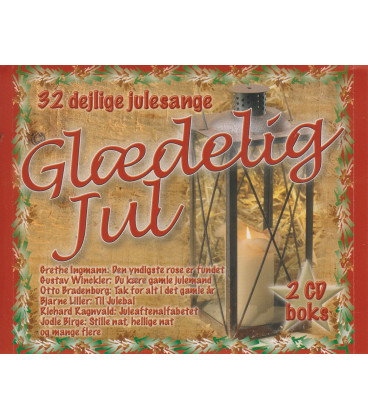 32 dejlige julesange - Glædelig jul - 2 CD - BRUGT