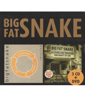 Big Fat Snake - Recycled - One Night of Sin Music - 3 CD - 1 DVD - BRUGT