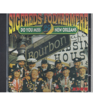 Sigfreds Fodvarmere – Do You Miss New Orleans - CD - BRUGT