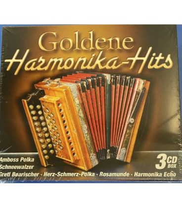 Goldene Harmonika-Hits - 3 CD - BRUGT