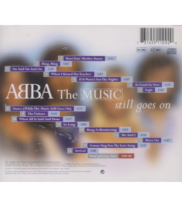 Abba - The music still goes on - CD - BRUGT