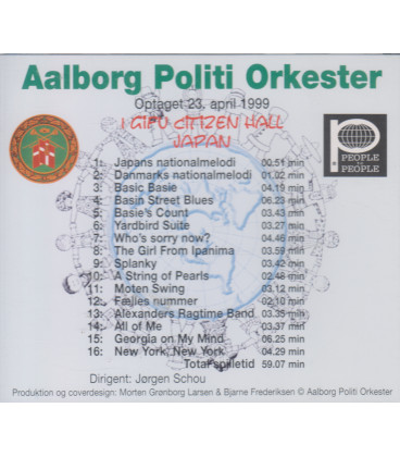 Aalborg Politi Orkester i Japan - CD - BRUGT