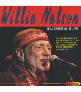 Willie Nelson - Home Is Where You're Happy - Rød - CD - BRUGT