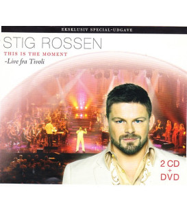 Stig Rossen – This Is The Moment - 2 CD - 1 DVD - BRUGT