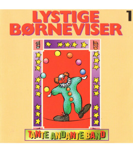 Tante Andante Band – Lystige Børneviser 1 - CD - BRUGT