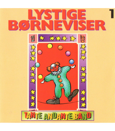 Tante Andante Band – Lystige Børneviser 1 - CD - BRUGT