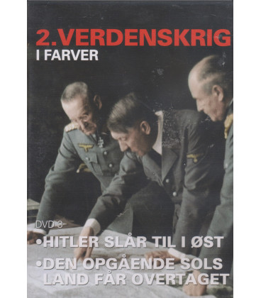 2. VERDENSKRIG I FARVER 3 - hitler slår til i øst... - DVD - BRUGT