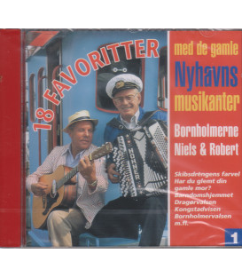 DE GAMLE NYHAVNSMUSIKANTER - 1 : 18 FAVORITTER - CD - NY