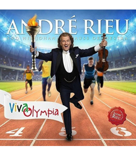 André Rieu And His Johann Strauss Orchestra – Viva Olympia (Live) - CD - BRUGT