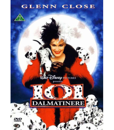 101 Dalmatinere  (Glenn Close) - DVD - BRUGT
