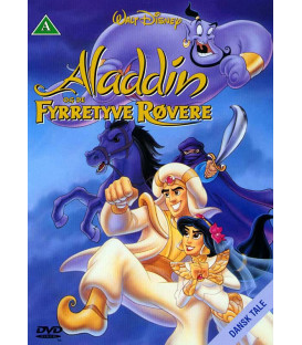 Aladdin og de fyrretyve røvere - Disney - DVD - BRUGT