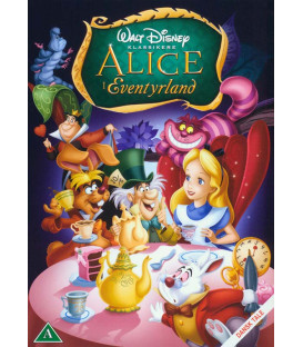 Alice I Eventyrland - Disney Klassiker - Guldnummer 13 - DVD - BRUGT