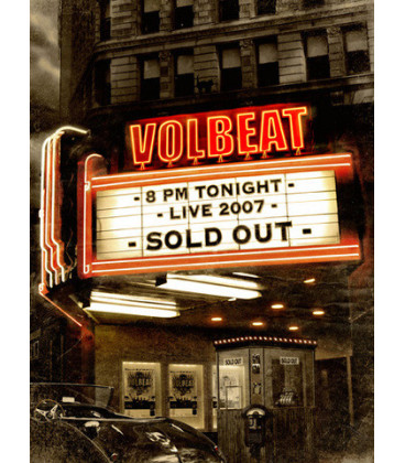 Volbeat – 8 PM Tonight - Live 2007 - SOLD OUT - 2 DVD - BRUGT