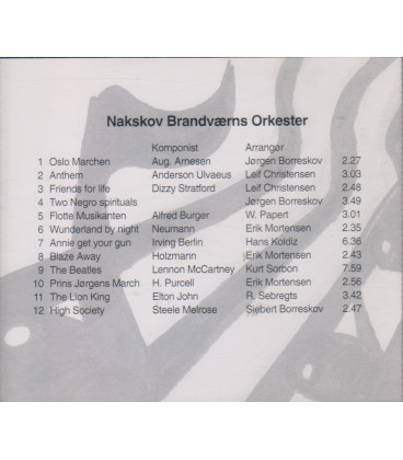 Nakskov Brandværns Orkester - CD - BRUGT