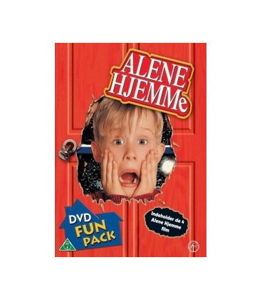 Alene Hjemme 1-4  - 4 DVD - BRUGT