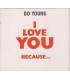 Bo Young - I Love You Because.. - CD - BRUGT