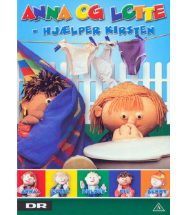 Anna Og Lotte: Hjælper Kirsten - DVD - BRUGT