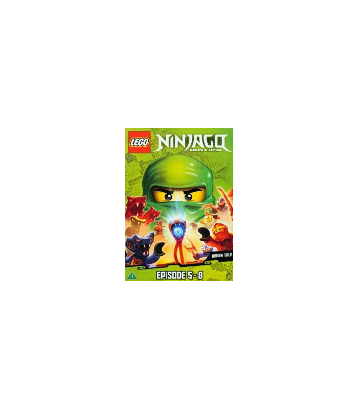 LEGO Ninjago: Masters Of Spinjitzu Episode 5-8 DVD BRUGT