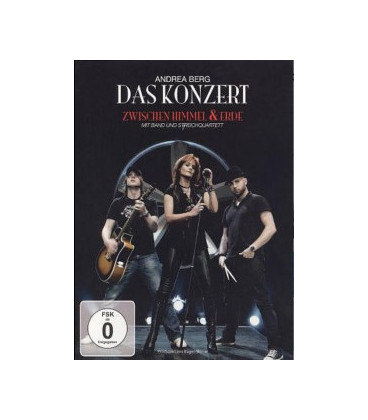 Andrea Berg – Das Konzert Zwischen Himmel Und Erde - DVD - BRUGT