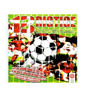 13 Rigtige • Alletiders Største Fodboldhits - CD - BRUGT
