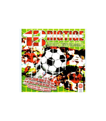13 Rigtige • Alletiders Største Fodboldhits - CD - BRUGT