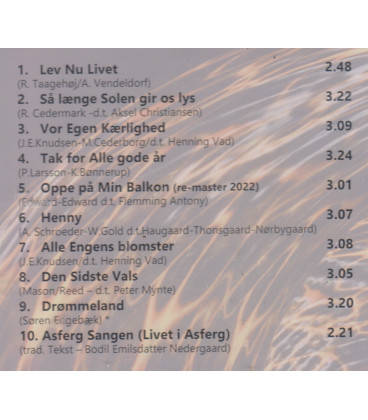 Den syngende post  - Henning Vad - Det kører - CD - NY - Nyhed Juli 2024