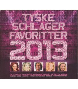 Tyske Schlager Favoritter 2013 - 3 CD - BRUGT