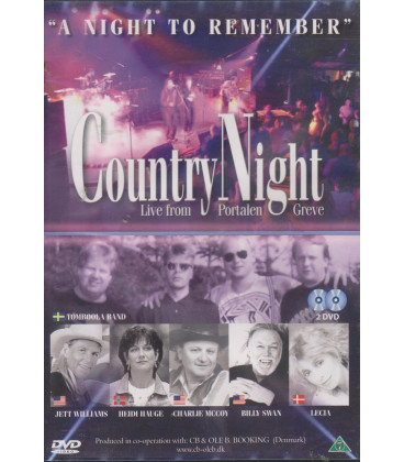 Country Night - A night to remember - 2 DVD Musikvideo - NY