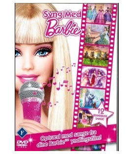 Barbie  - Syng Med Barbie - DVD - BRUGT
