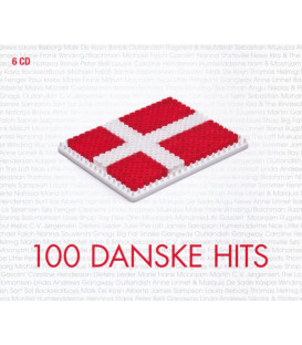 100 Danske Hits - 6 CD - BRUGT