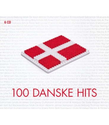 100 Danske Hits - 6 CD - BRUGT