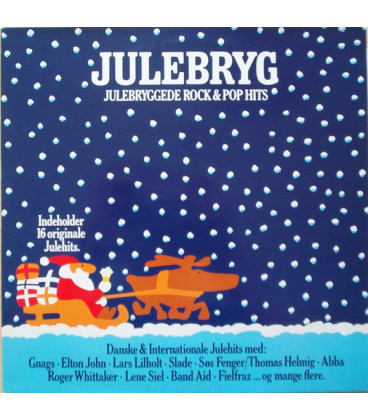 Julebryg - Julebryggede Rock & Pop Hits - CD - BRUGT