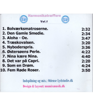Bolværksmatroserne - Harmonikatræffere Vol. 1 - CD - BRUGT