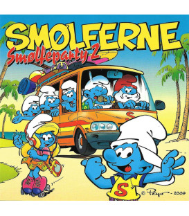Smølferne – Smølfeparty 2 - CD - BRUGT
