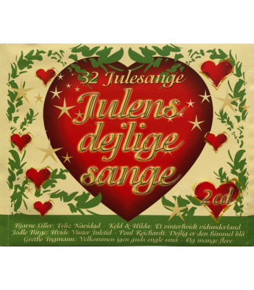 32 Julesange - Julens Dejlige Sange - 2 CD - BRUGT