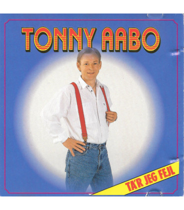 Tonny Aabo – Ta'r Jeg Fejl - CD - BRUGT