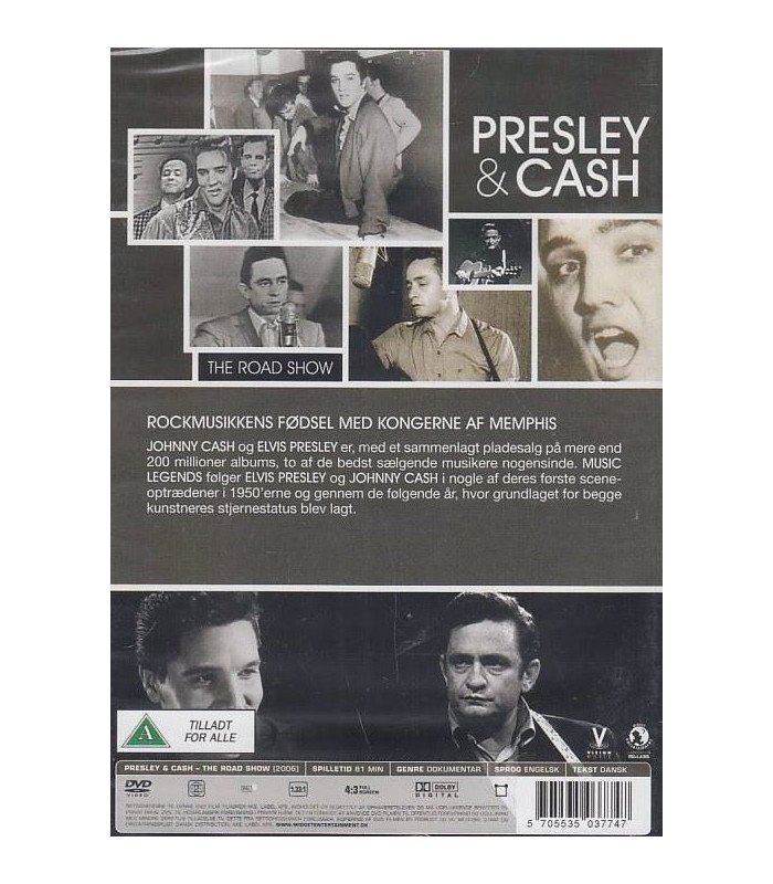 Presley & Cash - The Road Show - DVD - BRUGT - Jack Music Presley & Cash - The Road Show - DVD - BRUGT - Jack Music