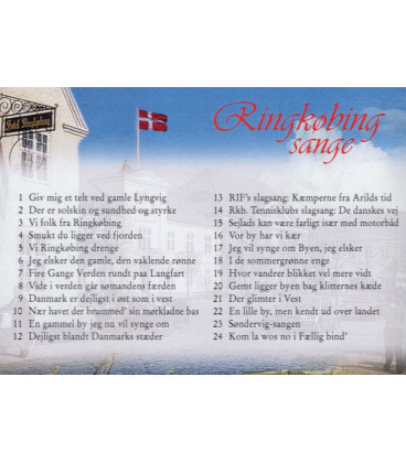 Ringkøbing Sange - CD - BRUGT