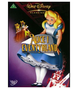 Alice I Eventyrland - Disney Klassiker - Guldnummer 13 - DVD - BRUGT