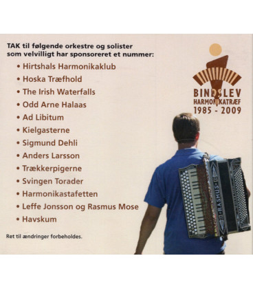 Bindslev Harmonikatræf 2009 : Jubilæums live - CD - BRUGT