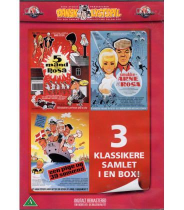 3 Klassikere samlet i en box - 5 mand... - 3 DVD - BRUGT