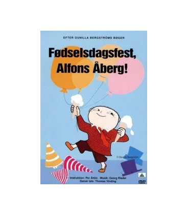 Alfons Åberg - Fødselsdagsfest, Alfons Åberg - DVD - BRUGT