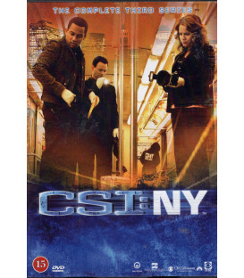 TILBUD DER VIL NOGET - CSI: New York: Sæson 3 - 6 DVD - BRUGT