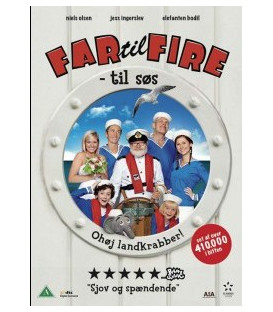 TILBUD DER VIL NOGET - Far Til Fire Til Søs - DVD - BRUGT
