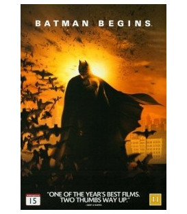 TILBUD DER VIL NOGET - Batman Begins - DVD - BRUGT