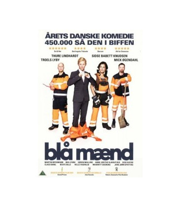 TILBUD DER VIL NOGET - Blå Mænd - DVD - BRUGT