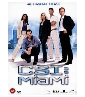 TILBUD DER VIL NOGET - CSI: Miami - Sæson 1 - 6 DVD - BRUGT