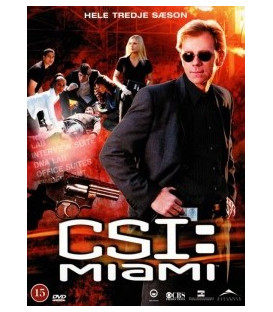TILBUD DER VIL NOGET - CSI: Miami - Sæson 3 - 6 DVD - BRUGT