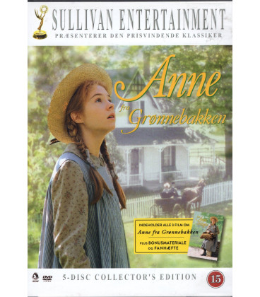 Anne fra Grønnebakken Trilogi (Anne of Green Gables Trilogy) - 5 DVD - BRUGT